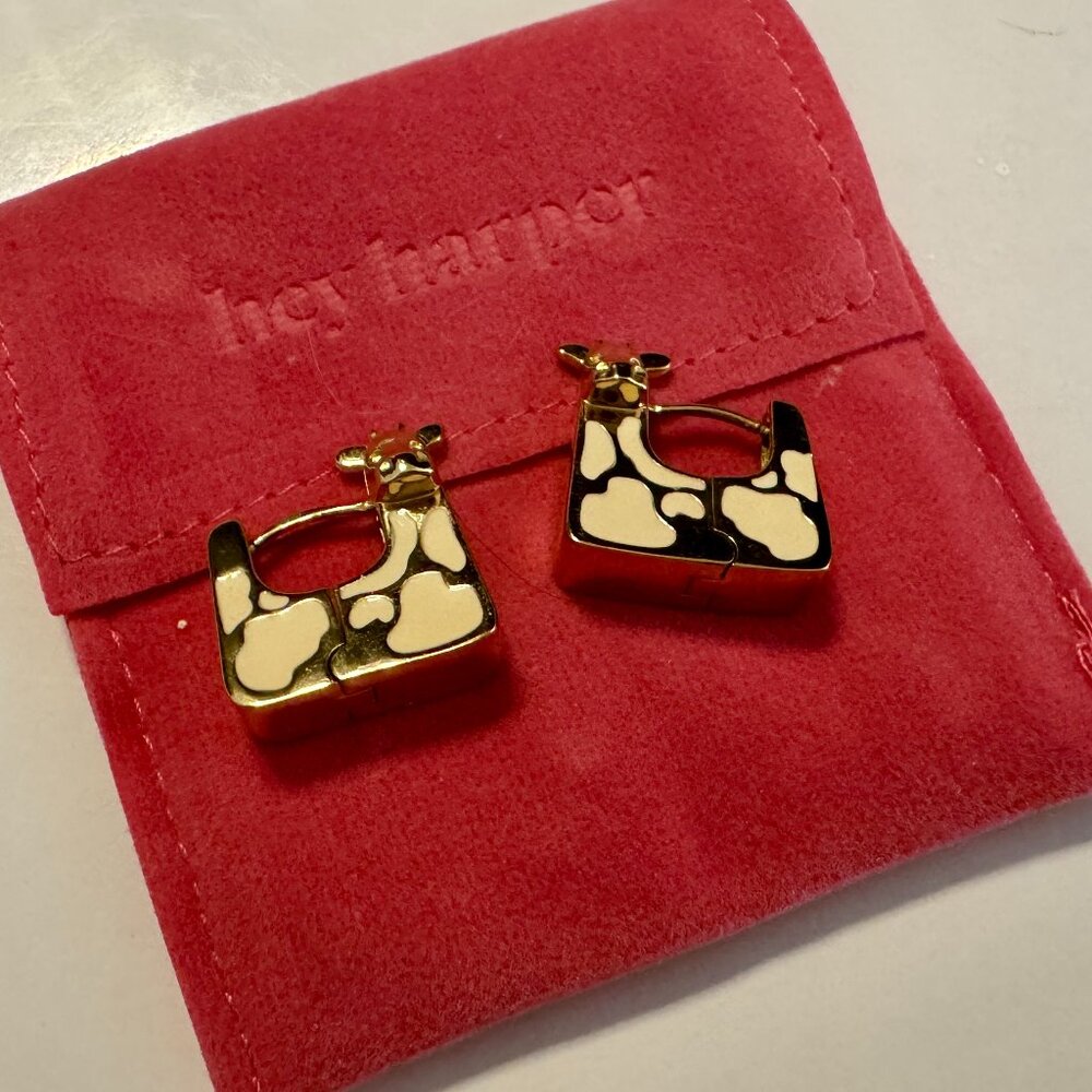 Hey Harper | Moo Earrings